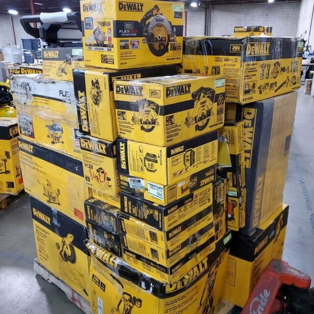 DeWalt tool pallet liquidation
