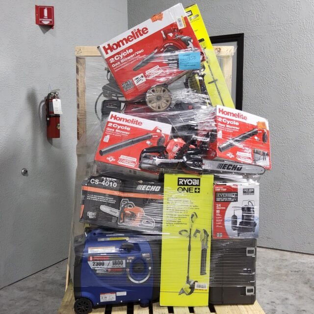 Assorted Outdoor Power Equipment Pallet