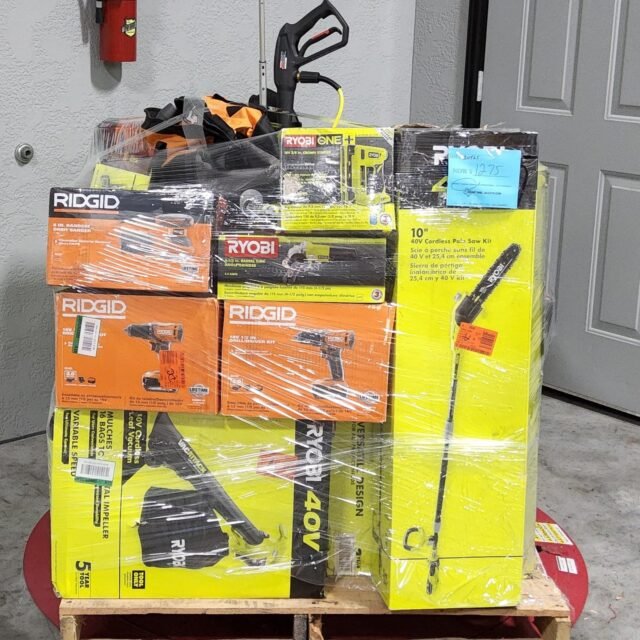 Mixed Tool Pallet – Untested Customer Returns – Lot 2