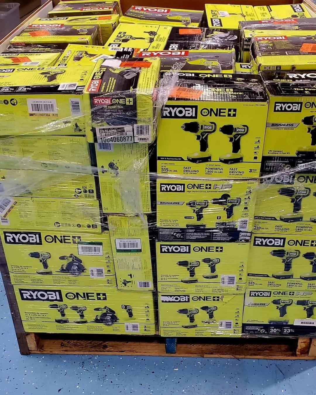 Ryobi Tool Pallets – Bulk Wholesale Tools – Lot 1 - Image 2